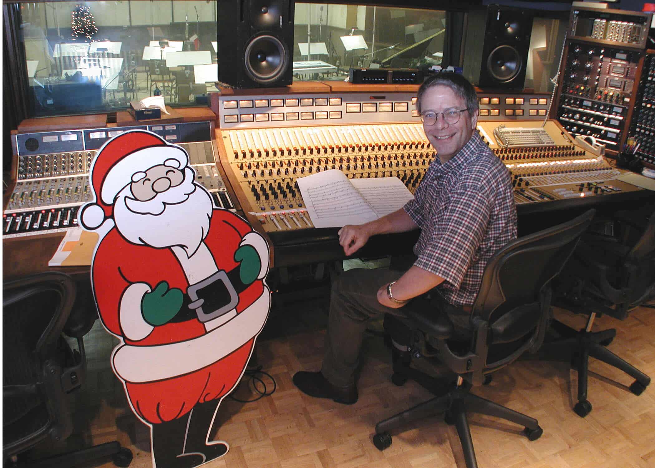 George Massenburg in Studio B for Linda Ronstadt's Christmas Album | United  Recording Studios