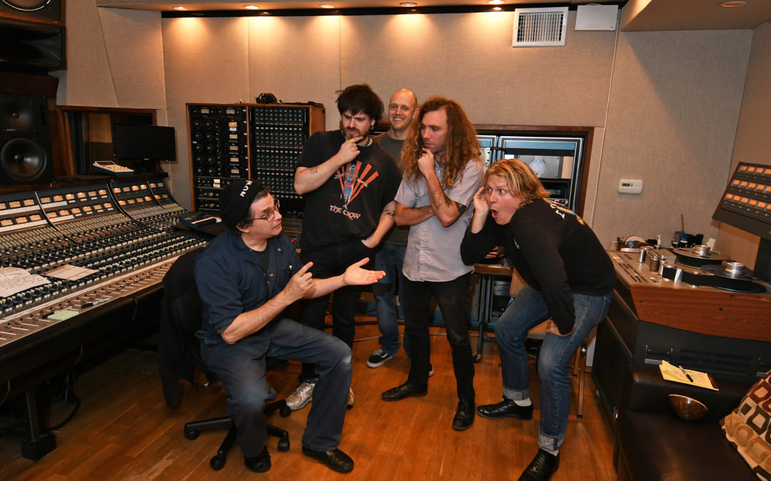 Ty Segall’s power trio, FUZZ, records “III” with Steve Albini at United Recording